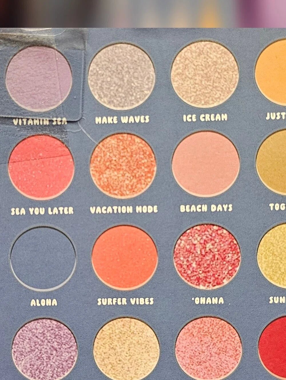 Disney Stitch Plush eyeshadow pallet